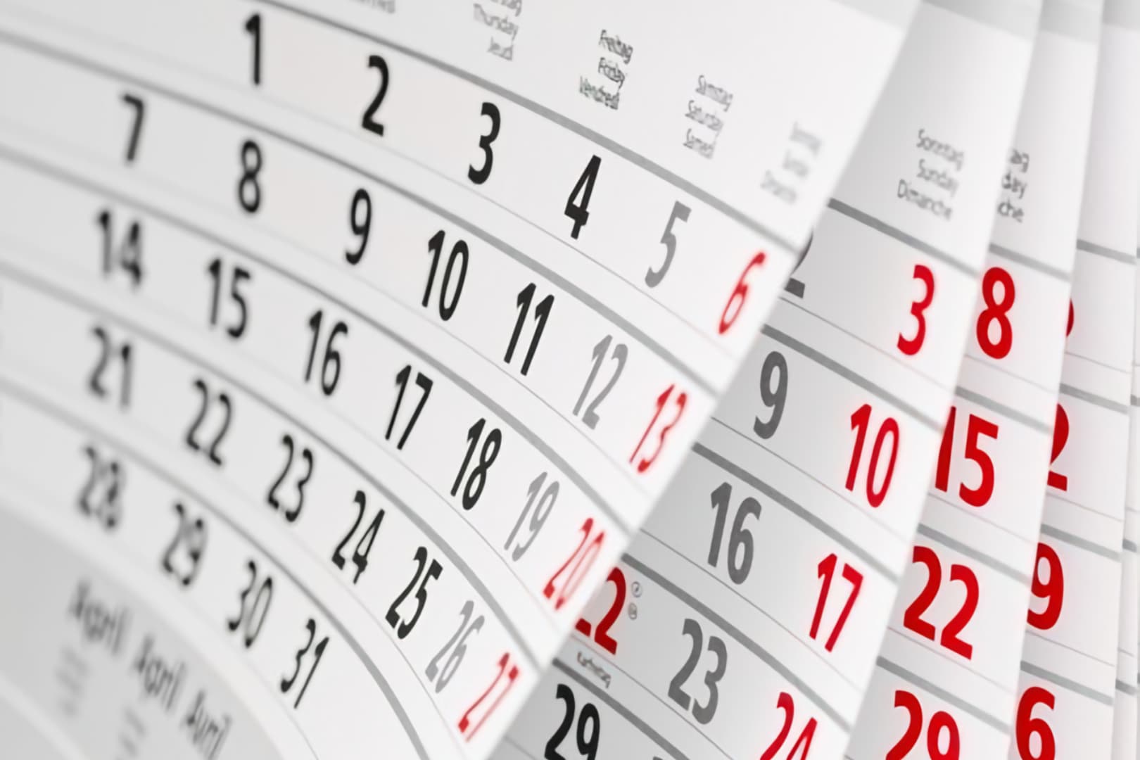 Imposte sui redditi: il calendario delle prossime scadenze