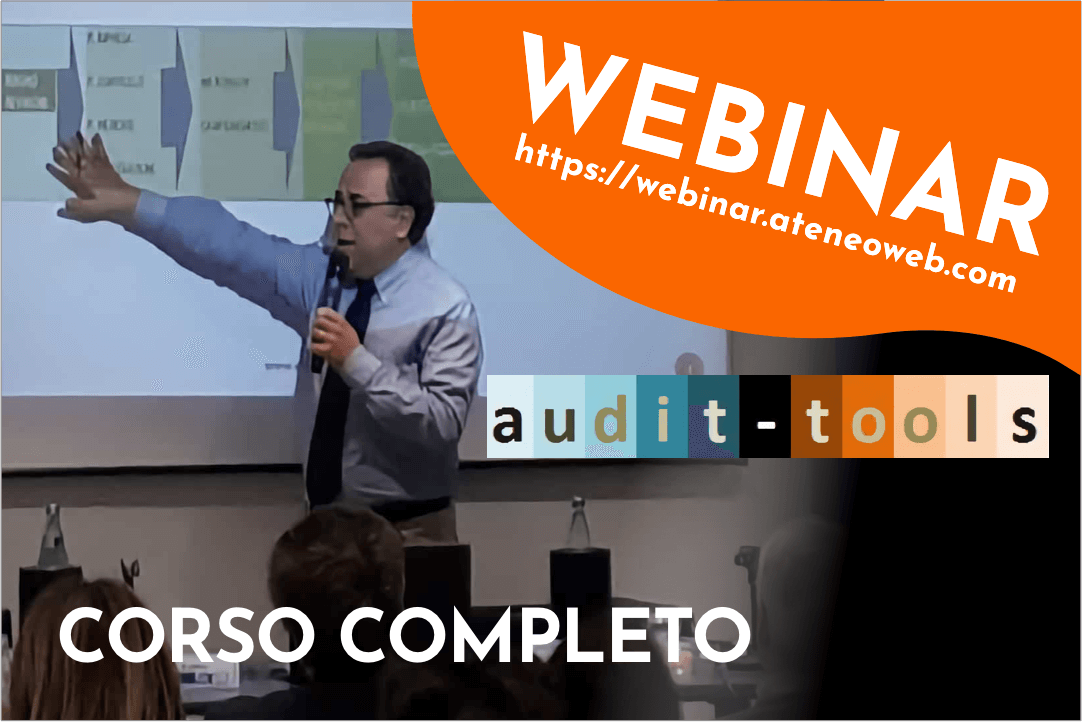 MiniMaster AUDIT-TOOLS: corso completo di 3 lezioni